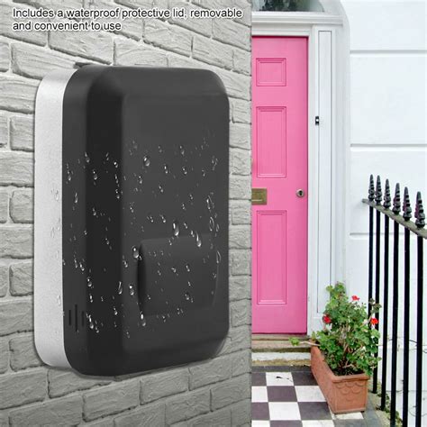 waterproof lock box outdoor mounted